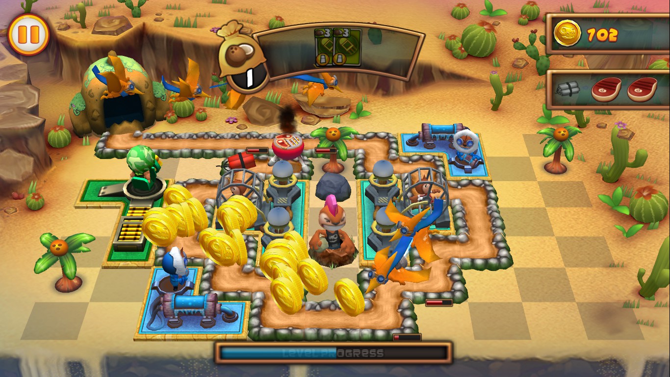 Go Home Dinosaurs: Mini-Review: A fun tower defense game, mostly.