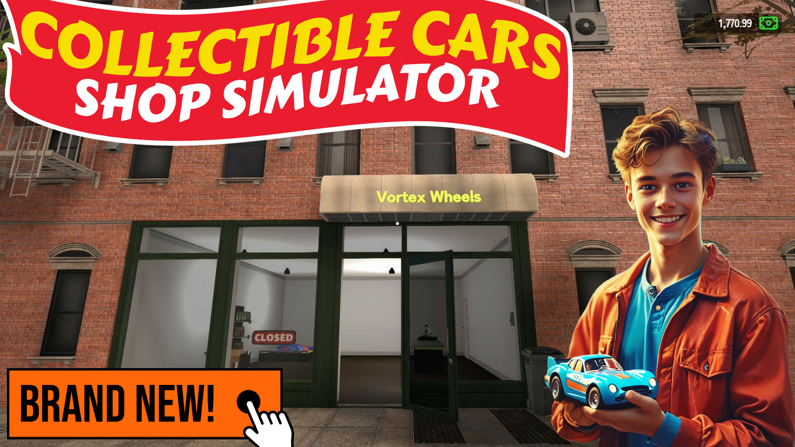 Collectible Cars Shop Simulator: New Series
