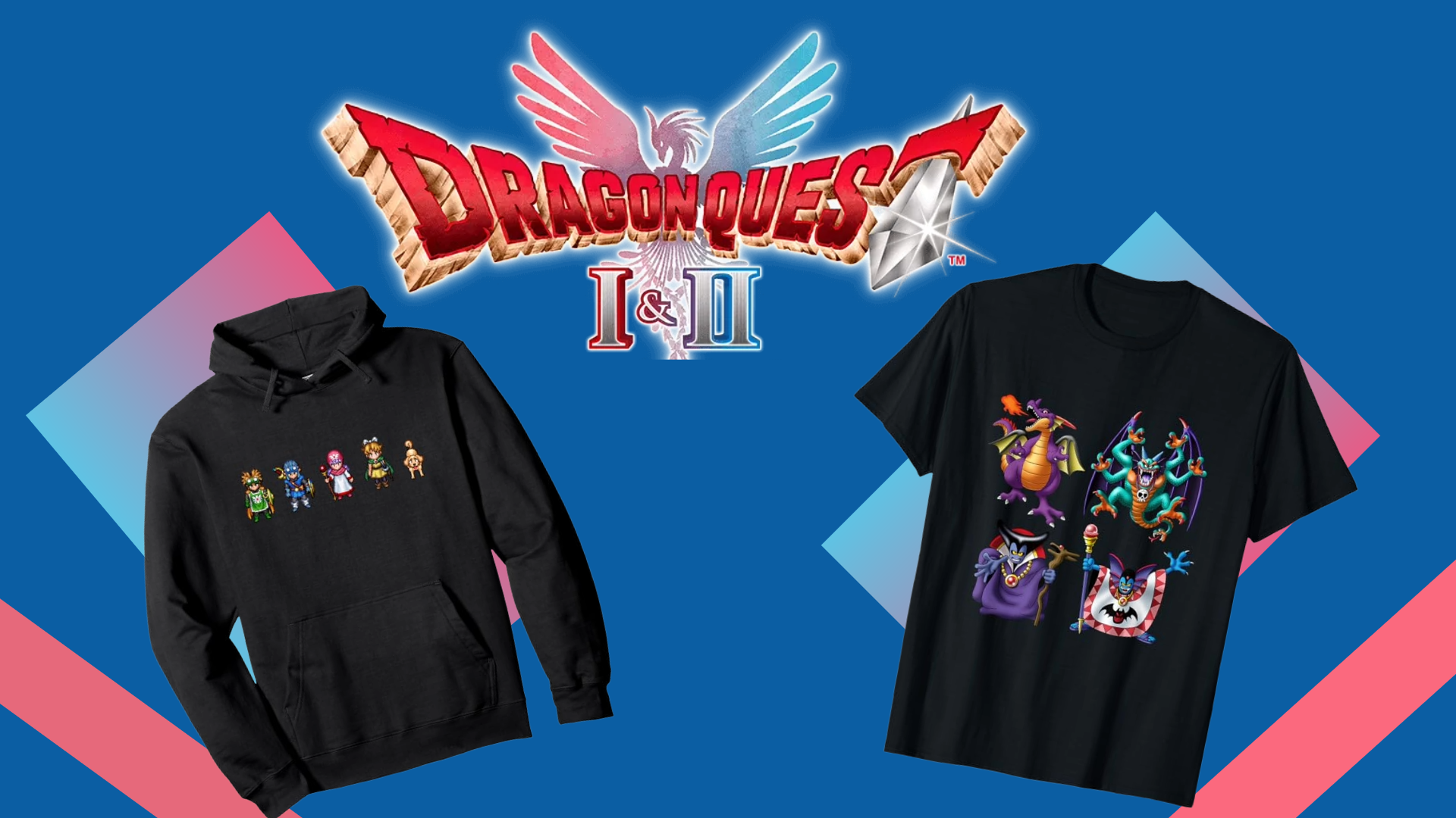 Dragon Quest Merch Header – How I made the Design