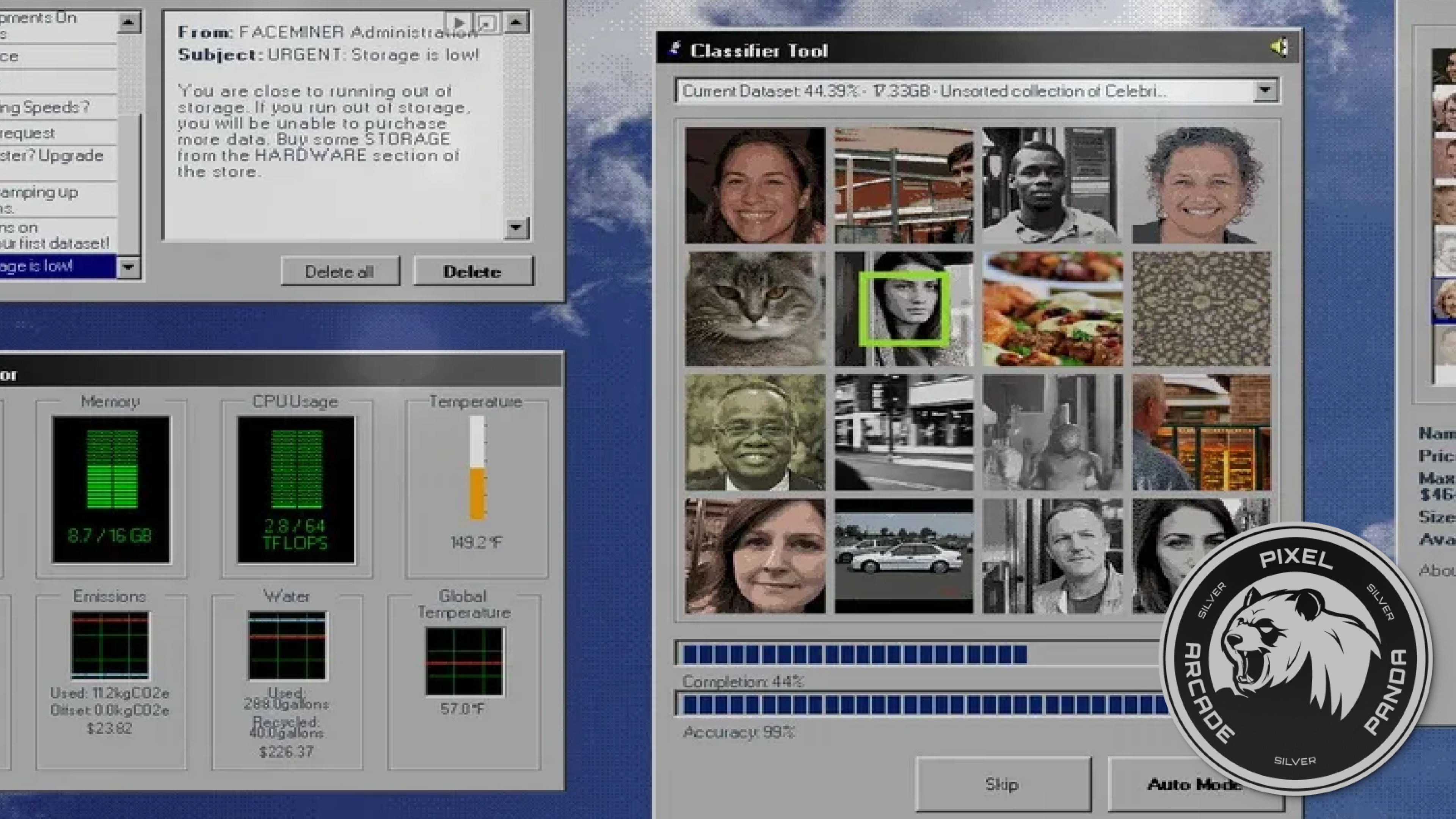 FACEMINER was…just alright.